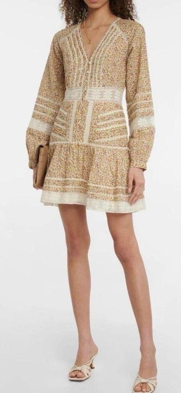 Veronica Beard Addilyn Dress size 2 Yellow